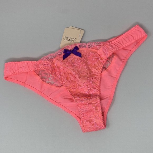 Agent Provocateur Pammie Pink Brief AP4 Large NWT